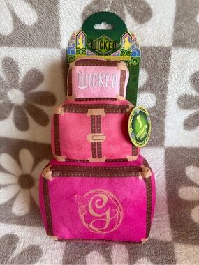 4/$20 - Wicked: Glinda’s Pink Three-Stack Plush Luggage Toy